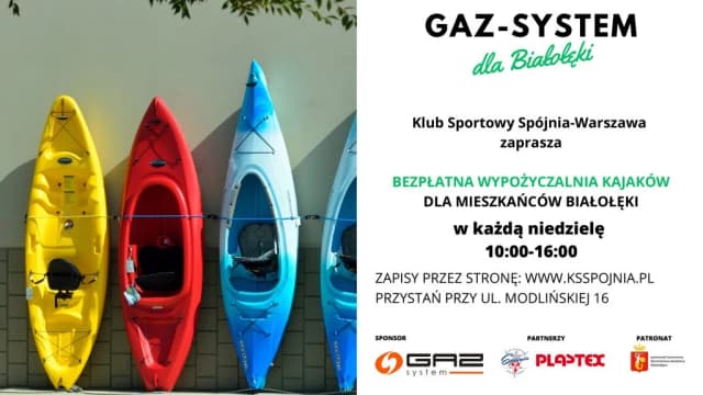 Kajakarstwo w Spójni Warszawa – Treningi, Wypożyczalnia i Obozy Kajakarstwo w Spójni Warszawa – Treningi, Wypożyczalnia i Obozy